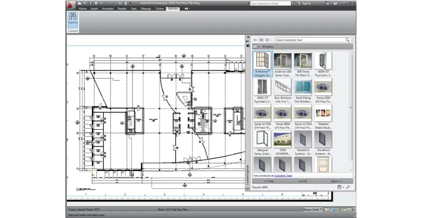 Berbagai Tools pada Autocad Architecture